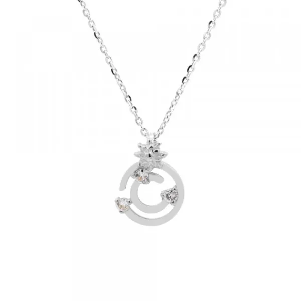 Colgante Zurrunbilo Plata y Circonitas*Eguzkilore Online