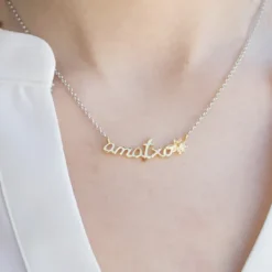 Collar Amatxo Plata*Eguzkilore