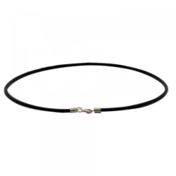 Cordón Cuero Negro 3mm*Eguzkilore Outlet