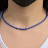 Cordón de Cuero Azul*Eguzkilore Online