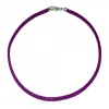 Cordón Fly Morado con Cierre de Plata*Eguzkilore Clearance
