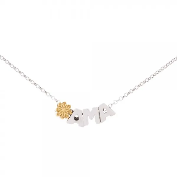 Gargantilla Ama Iniciales de Plata*Eguzkilore Discount