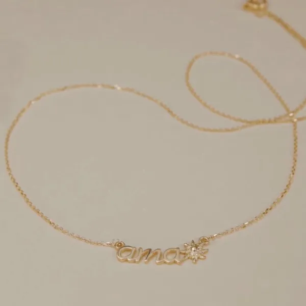 Gargantilla Ama Oro 18kt.*Eguzkilore Outlet