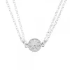 Gargantilla Anuk Doble Cadena de Plata*Eguzkilore Best
