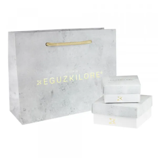 Gargantilla Barandilla La Concha Plata y Hematites*Eguzkilore Outlet
