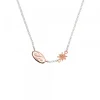 Gargantilla Chapa Infinito Calado y Plata Rosa*Eguzkilore Sale