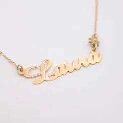 Gargantilla de Oro Izena Laura*Eguzkilore Clearance
