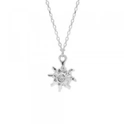 Gargantilla Oro Blanco y Brillantes*Eguzkilore Online