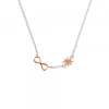 Gargantilla Infinito y Plata Rosa*Eguzkilore Clearance