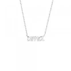 Gargantilla Mini Ama Plata | Exclusivo Online*Eguzkilore Hot