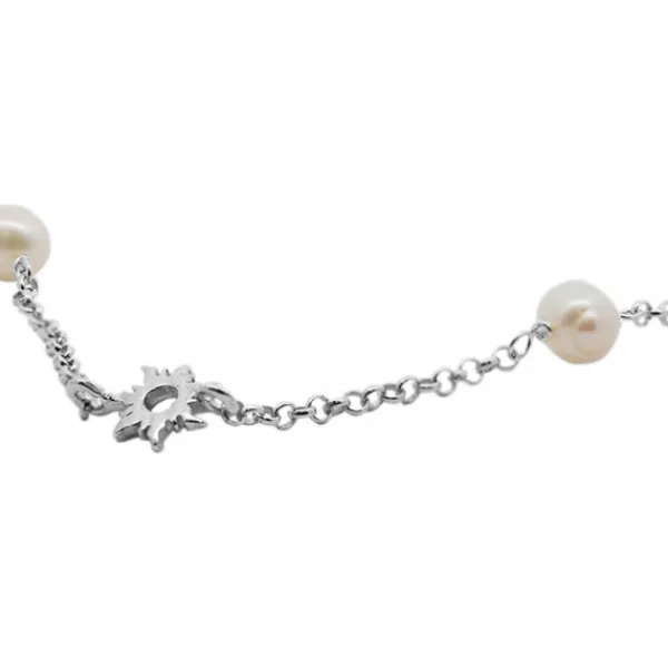 Gargantilla Mountain de Plata y Perlas*Eguzkilore Discount