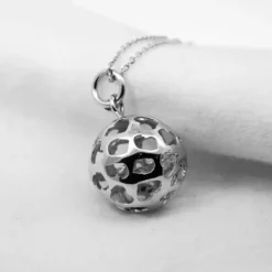 Gargantilla Trébol de Plata Onix*Eguzkilore New