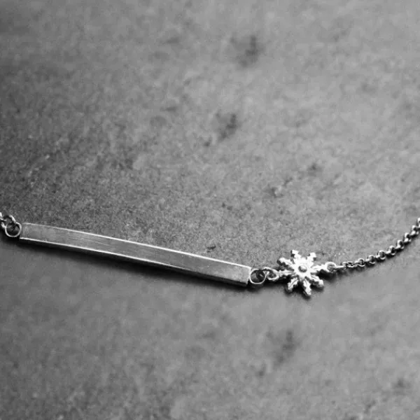 Gargantilla Zubi Plata con Personalizable*Eguzkilore