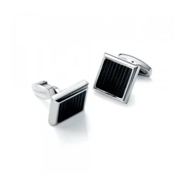 Gemelos Viceroy Cuadrados Acero Negro*Eguzkilore Discount