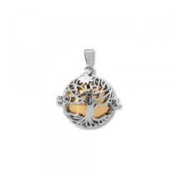 Llamador de Ángeles Árbol de la Vida Dorado con Mariposa Personalizable*Eguzkilore Hot