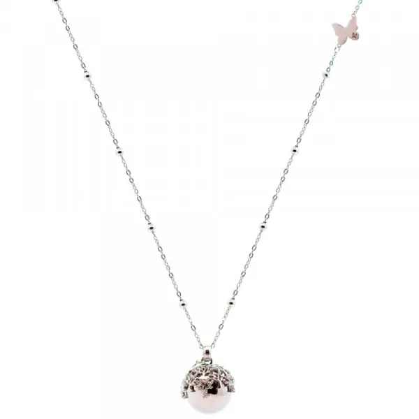 Llamador de Ángeles Árbol de la vida y Circonitas con Mariposa Personalizable*Eguzkilore New