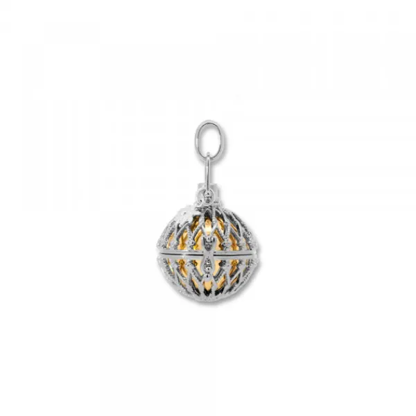 Llamador de Ángeles Rombos con Bola Dorada y Mariposa Personalizable*Eguzkilore Discount