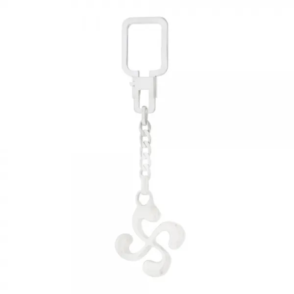 Llavero Lauburu Plata Personalizable*Eguzkilore Discount