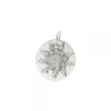 Medalla Oro Blanco 18mm*Eguzkilore Clearance