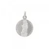 Medalla Mini Virgen Blanca Plata 17mm*Eguzkilore Sale