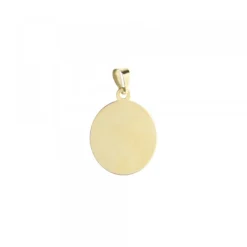 Medalla Ovalada Virgen Niña Oro 18mm*Eguzkilore Outlet