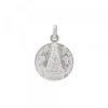 Medalla Virgen Begoña Plata Mate 17mm*Eguzkilore Sale
