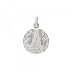 Medalla Virgen Begoña Plata Mate 17mm*Eguzkilore Sale