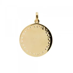 Medalla Virgen de Begoña de Plata Dorada Personalizable*Eguzkilore Discount