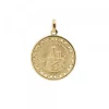 Medalla Virgen del Carmen de Plata Dorada Personalizable*Eguzkilore Best