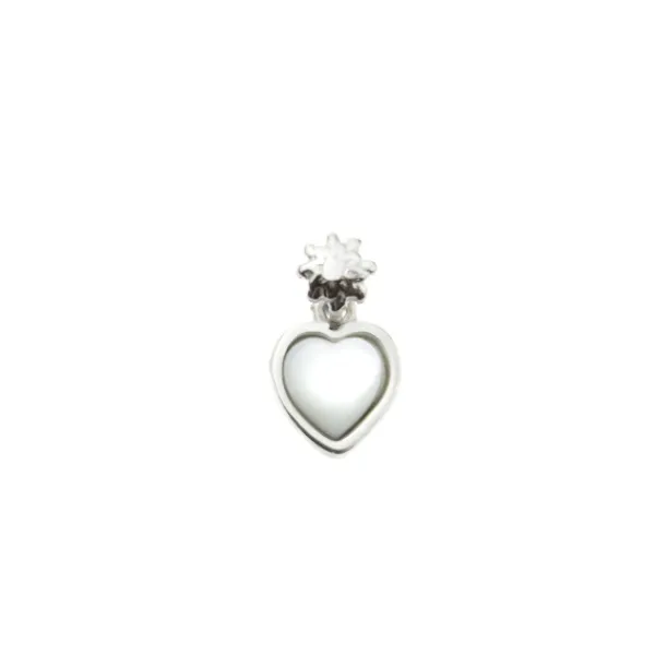Mini Colgante Corazón y Plata*Eguzkilore New