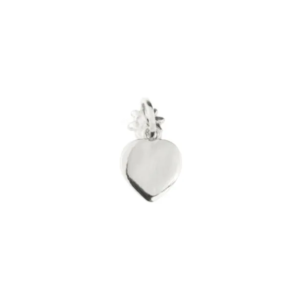 Mini Colgante Corazón y Plata*Eguzkilore New