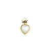 Mini Colgante Corazón y Plata Dorada*Eguzkilore Online