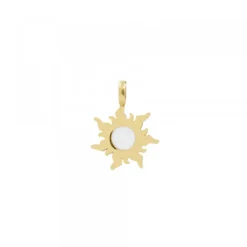 Mini Colgante Mountain Plata Dorada y Esmalte*Eguzkilore Online