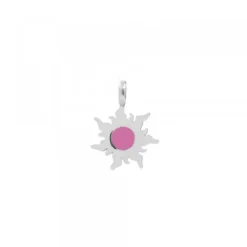 Mini Colgante Mountain Plata Esmalte Rosa*Eguzkilore Hot