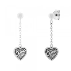 Pack Colgante y Pendientes Largos Ama Plata*Eguzkilore Clearance