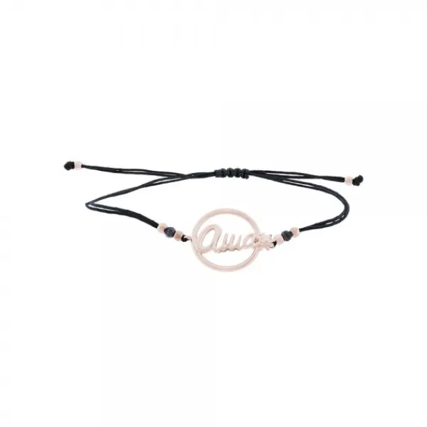 Pack Colgante y Pulsera Ama Redondo Plata Rosa*Eguzkilore Online