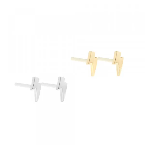 Pack Piercings Rayo Plata 4 Uds*Eguzkilore Outlet