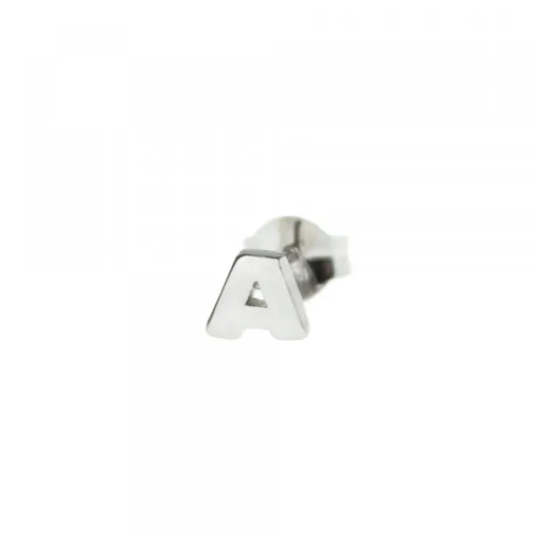 Pendiente Inicial Plata*Eguzkilore Online