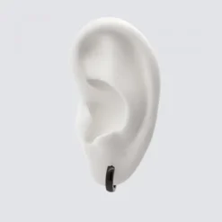 Pendientes Aro Acero Negro Fino 13mm*Eguzkilore Clearance