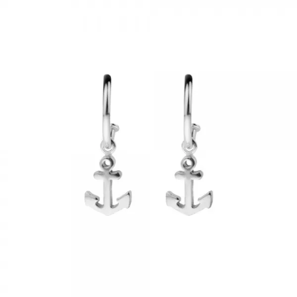 Pendientes Aro Ancla de Plata*Eguzkilore Outlet
