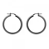 Pendientes Aro de Rutenio 30mm*Eguzkilore Outlet