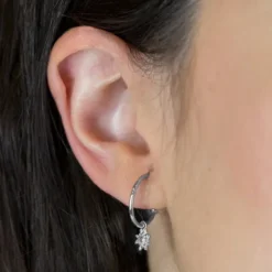 Pendientes Aro Plata 15mm*Eguzkilore Hot