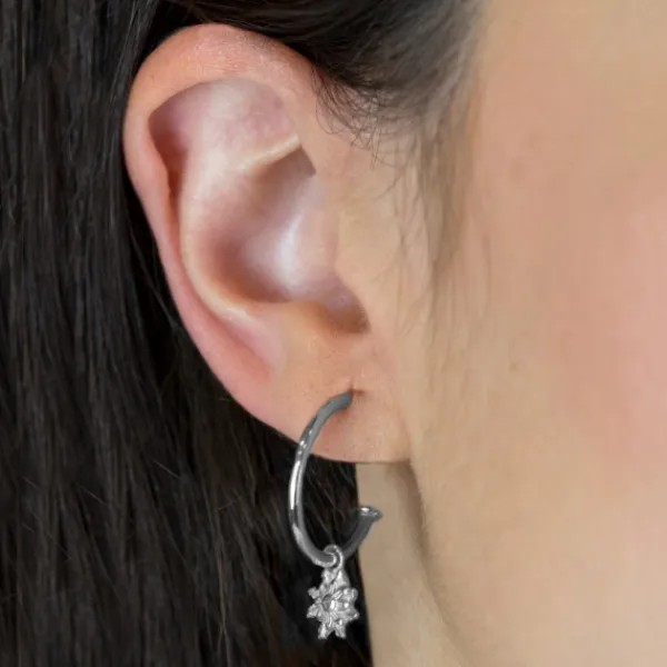 Pendientes Aro Plata 20mm*Eguzkilore Outlet