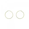 Pendientes Aro Entorchado Plata Dorada 20mm*Eguzkilore Sale