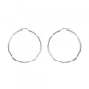 Pendientes Aro Grande de Plata 45mm*Eguzkilore