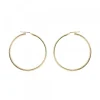 Pendientes Aro Grande Plata Dorada 45mm*Eguzkilore Hot
