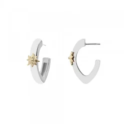 Pendientes Aro Olatu Plata*Eguzkilore Online