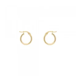 Pendientes Aro Oro Amarillo 18kt.*Eguzkilore Hot