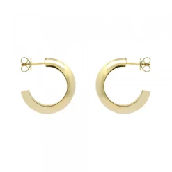 Pendientes Aro Plata Dorada 18mm*Eguzkilore New