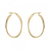Pendientes Aros Entorchados Plata Dorada 39mm*Eguzkilore Outlet